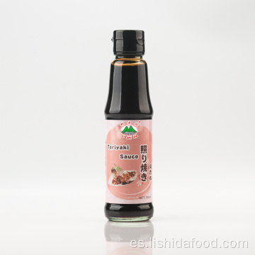 150 ml botella de mesa de cristal salsa teriyaki